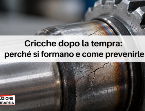 Cricche dopo la tempra: cause e come evitarle